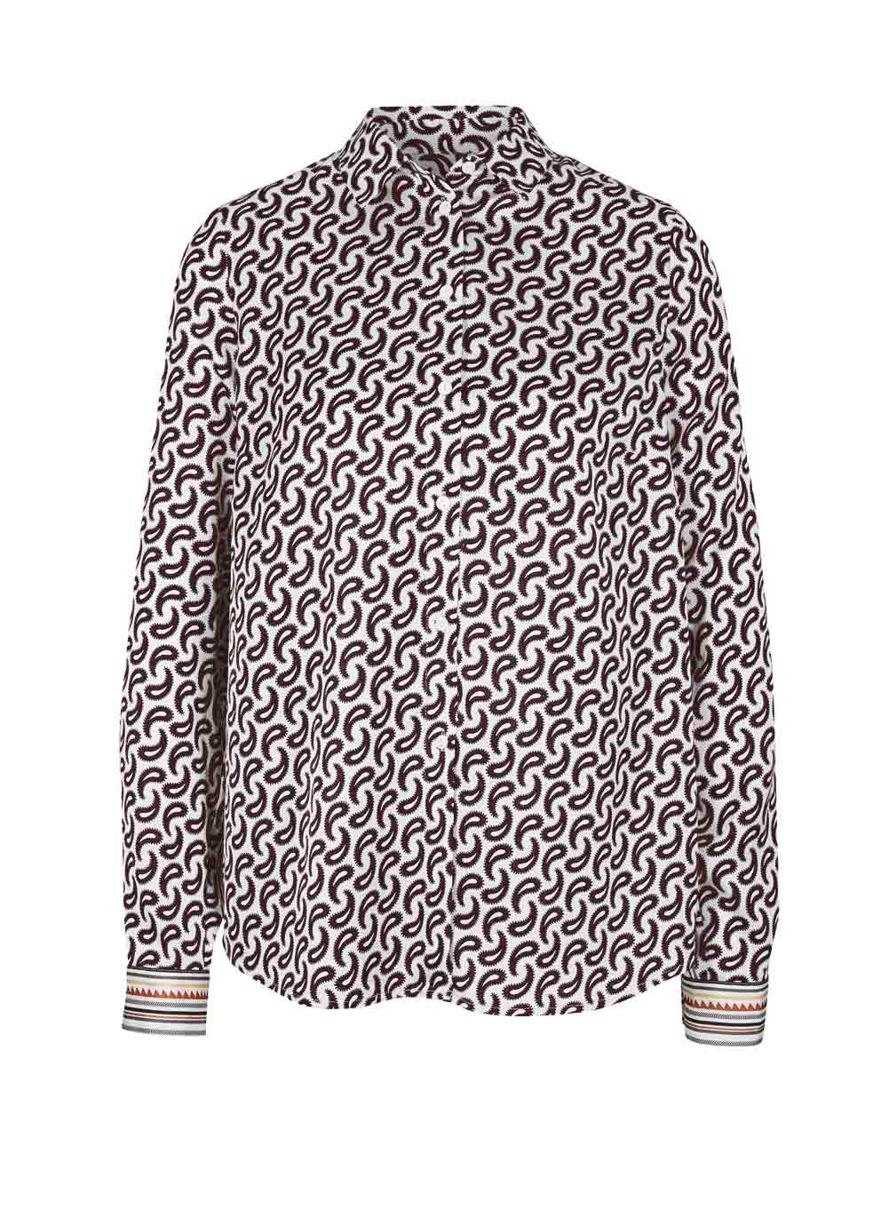 Rick Cardona Damen Bluse Tunika Druckbluse Langarm ecru bunt 687.919 Rick Cardona Damen Bluse Tunika Druckbluse Langarm ecru bunt 687.919