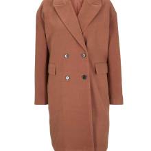 Damen Mantel Wintermantel Doppelreiher braun Warm Flauschmantel braun Knopf 42 Damen Mantel Wintermantel Doppelreiher braun Warm Flauschmantel braun Knopf 42