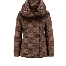Damen Jacke Steppjacke Winterjacke gesteppt Kurz braun Stehkragen schoko Damen Jacke Steppjacke Winterjacke gesteppt Kurz braun Stehkragen schoko