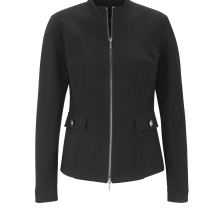 Damen Blazer Jacke Jersey Freizeit Frühling Einreihig Jerseyblazer, schwarz Damen Blazer Jacke Jersey Freizeit Frühling Einreihig Jerseyblazer, schwarz