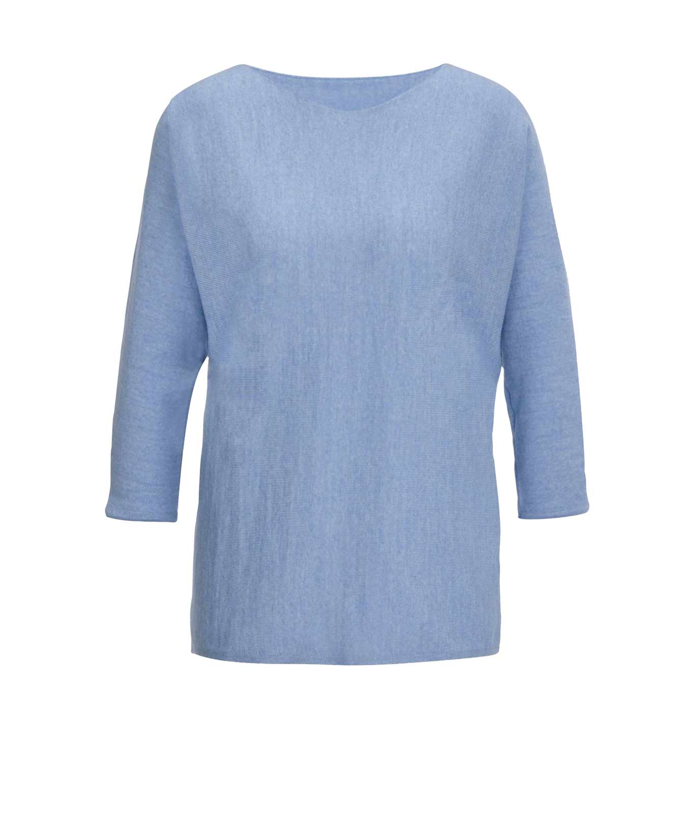 Damen Pullover Strickpullover Pulli Herbst Winter warm blau  Création L Damen Pullover Strickpullover Pulli Herbst Winter warm blau  Création L