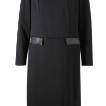 Damen Jerseykleid schwarz Damen Jerseykleid schwarz