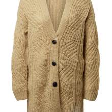 Damen Strickjacke von Tom Tailor beige-melange Damen Strickjacke von Tom Tailor beige-melange