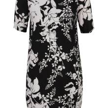 VERO MODA Damen Marken-Kleid KANA GABBY" Schwarz-Weiß VERO MODA Damen Marken-Kleid KANA GABBY" Schwarz-Weiß