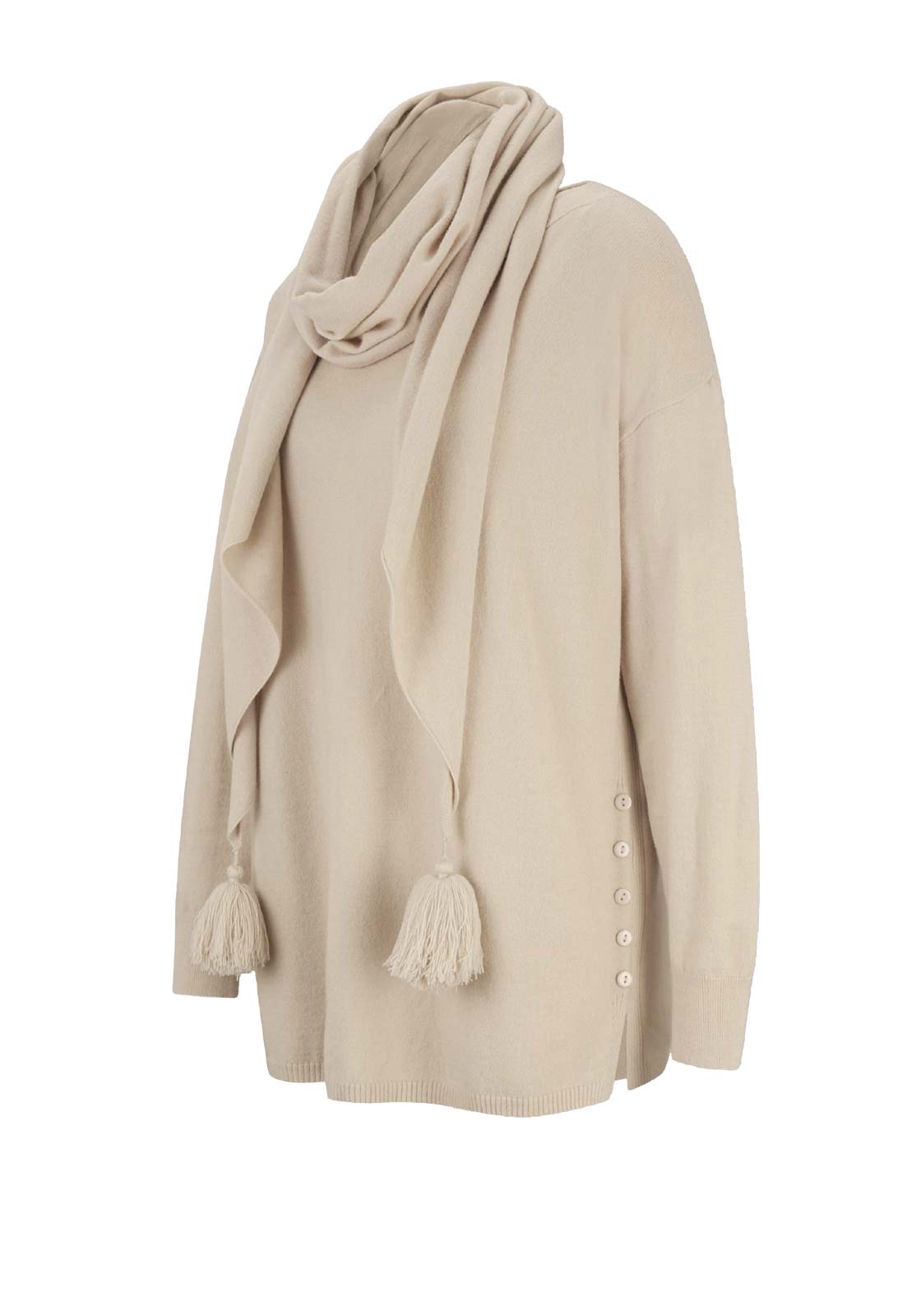 Pullover Strickpullover 38 Oversized Schal Sand Damenpullover Winterpullover Pullover Strickpullover 38 Oversized Schal Sand Damenpullover Winterpullover