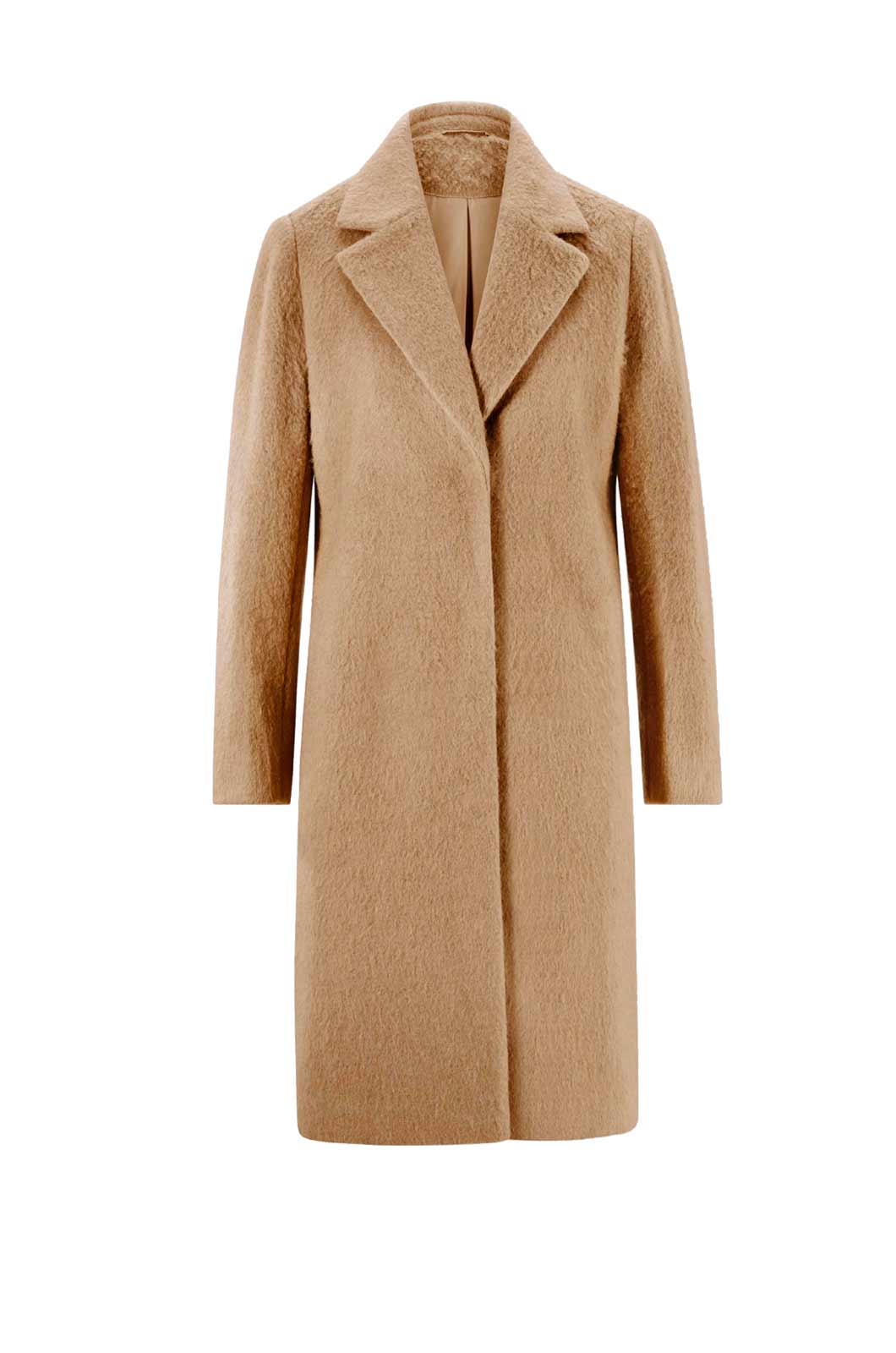 Damen Wollmantel, camel Damen Wollmantel, camel