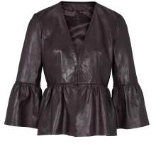 HEINE Damen Lederjacke bordeaux 38 V-Ausschnitt Langärmlig kurz HEINE Damen Lederjacke bordeaux 38 V-Ausschnitt Langärmlig kurz