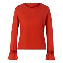 Damen Pullover Merino-Kaschmir, rot Damen Pullover Merino-Kaschmir, rot