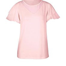 Damen Shirt Oberteil Chiffon Flügelärmel T-Shirt Frühling Ashley Brooke Damen Shirt Oberteil Chiffon Flügelärmel T-Shirt Frühling Ashley Brooke