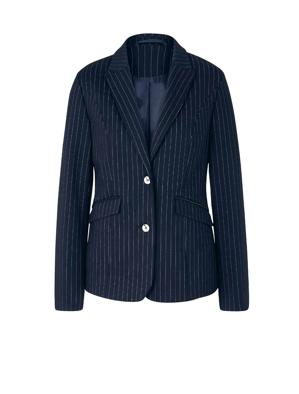 Damen Blazer Sakko blau Jacke Einreihig Büro Office Kurzblazer Stretch Damen Blazer Sakko blau Jacke Einreihig Büro Office Kurzblazer Stretch