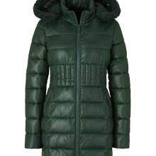 Steppjacke mit Kapuze, moosgrün Steppjacke mit Kapuze, moosgrün