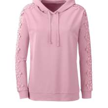 Damen Sweatshirt Pullover Kapuzenpulli Baumwolle , hortensie Damen Sweatshirt Pullover Kapuzenpulli Baumwolle , hortensie