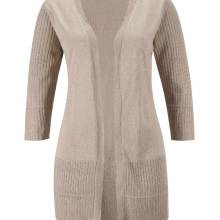 Damen Strickjacke von Création L beige-gold Damen Strickjacke von Création L beige-gold