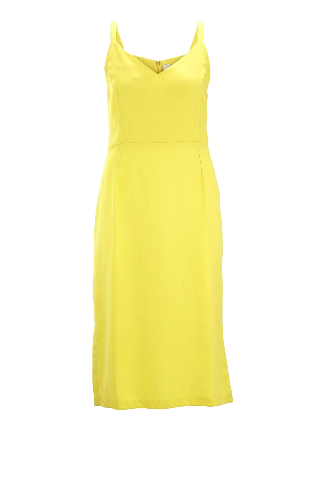 HEINE Damen Designer-Kleid Lemongelb HEINE Damen Designer-Kleid Lemongelb
