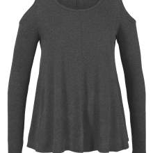 LTB Damen-Shirt Grau-Melange LTB Damen-Shirt Grau-Melange