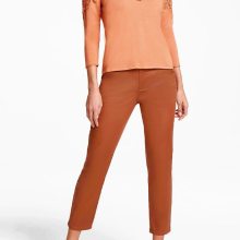 Damen Shirt Oberteil Frühling Freizeit mandarine schöner V-Ausschnitt Damen Shirt Oberteil Frühling Freizeit mandarine schöner V-Ausschnitt