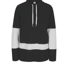 Damen Sweatshirt Pullover Pulli  bestickt Freizeit  Casual schwarz weiß Damen Sweatshirt Pullover Pulli  bestickt Freizeit  Casual schwarz weiß