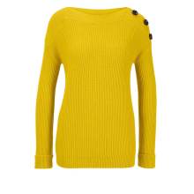 Damen Strickpullover Pullover Pulli Frühling  gelb  U-Boot Ausschnitt Damen Strickpullover Pullover Pulli Frühling  gelb  U-Boot Ausschnitt