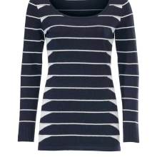 Strickpullover Longpullover Pullover oversize Damen blau warm Winter Strickpullover Longpullover Pullover oversize Damen blau warm Winter