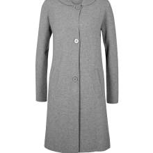 Damen Strickjacke lang Cardigan Blazer Taschen Longstrickjacke grau melange Damen Strickjacke lang Cardigan Blazer Taschen Longstrickjacke grau melange