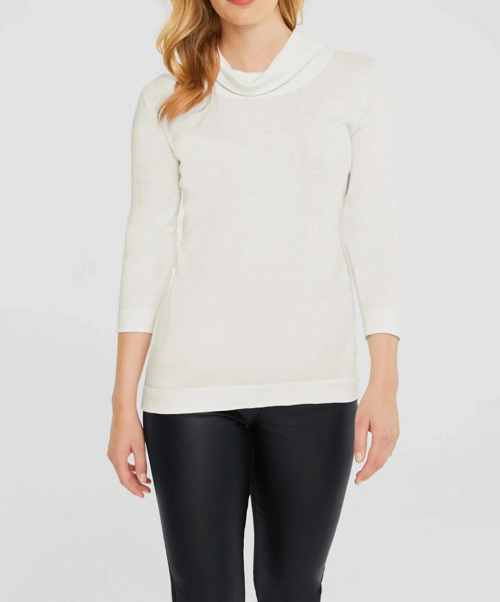 Rollkragenpullover Damen Rolli Pullover mit Rollkragen und Kaschmir offwhite Rollkragenpullover Damen Rolli Pullover mit Rollkragen und Kaschmir offwhite