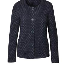 Création L Premium Damen Steppjacke marine-weiß Création L Premium Damen Steppjacke marine-weiß