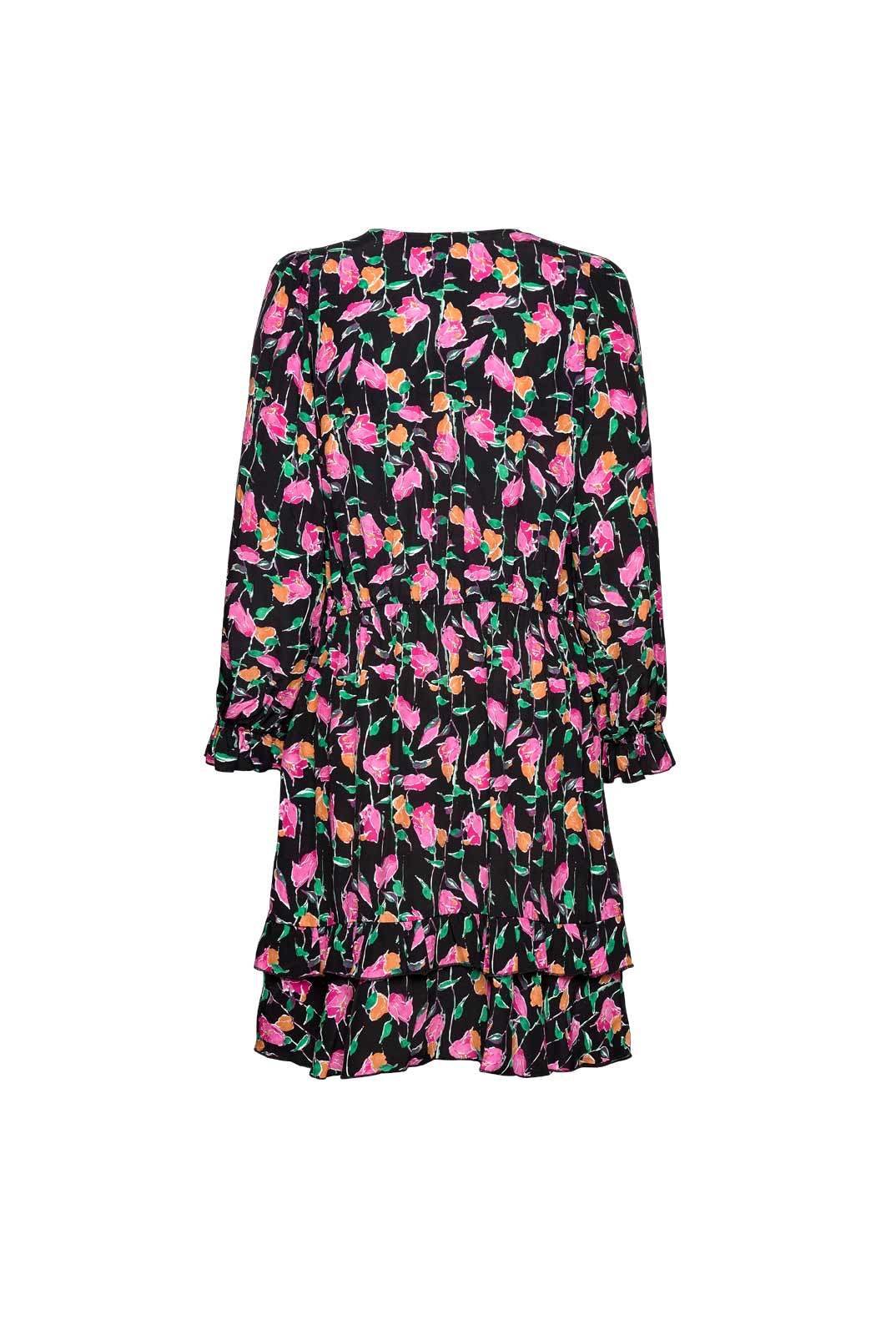 Marken-Druckkleid, bunt Marken-Druckkleid, bunt