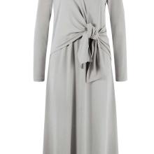 Damen Kleid Wickelkleid Jersey 36 Langarm Jerseykleid  Herbst  grau Freizeit Damen Kleid Wickelkleid Jersey 36 Langarm Jerseykleid  Herbst  grau Freizeit