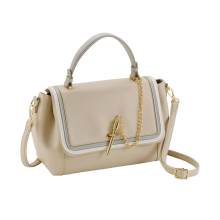 Handtasche m.Ketten-Details, sesam Handtasche m.Ketten-Details, sesam