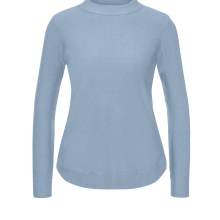 Damen Pullover blue-meliert Damen Pullover blue-meliert