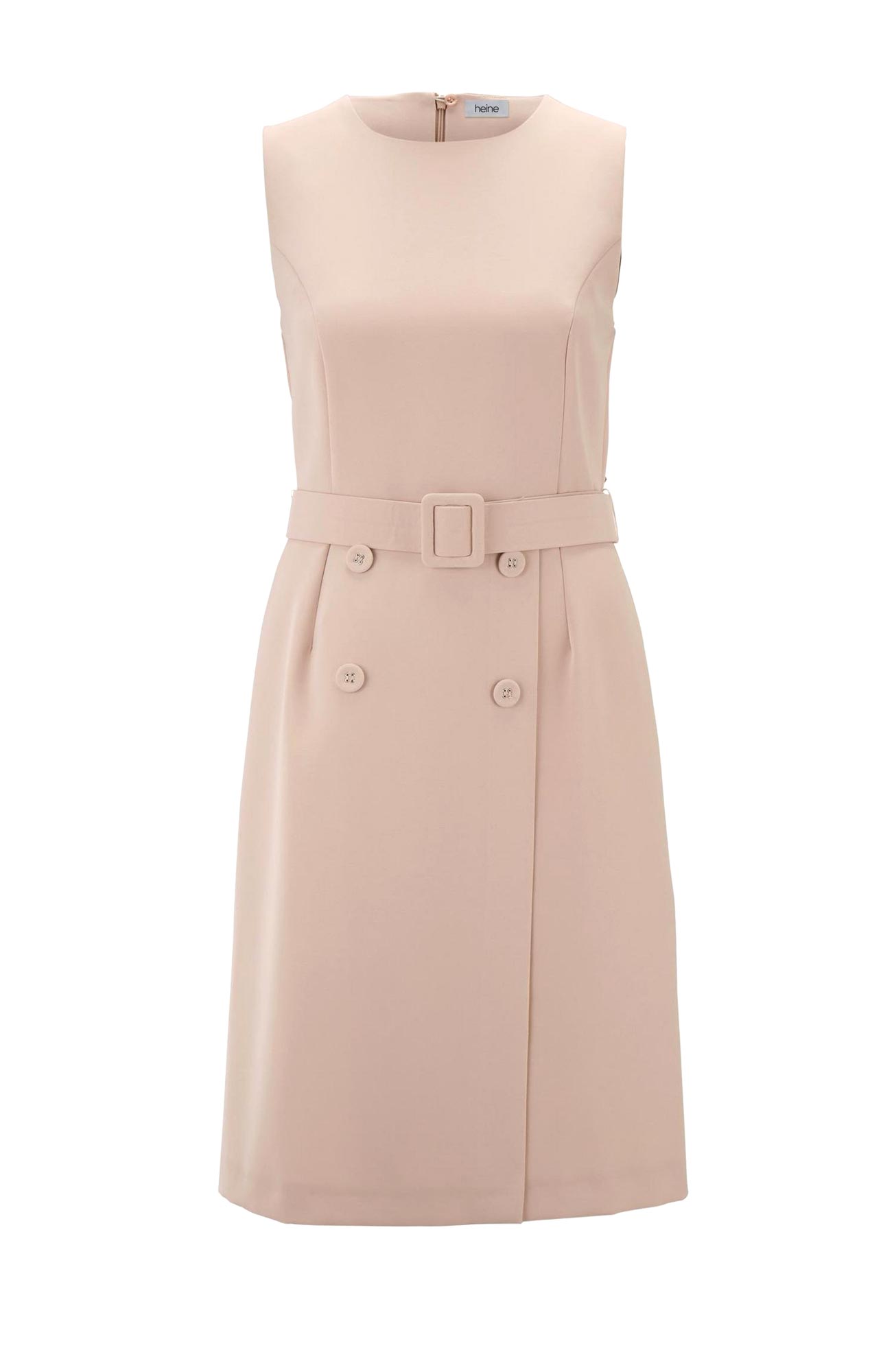 Kleid mit Gürtel, nude von HEINE Kleid mit Gürtel, nude von HEINE