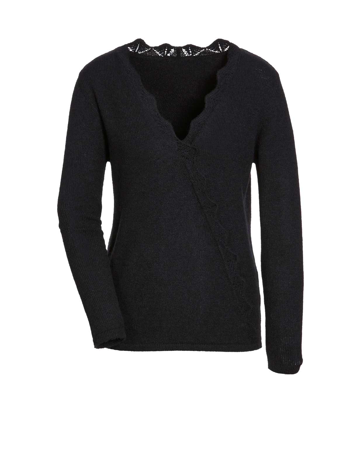 Damen Pullover, schwarz Damen Pullover, schwarz