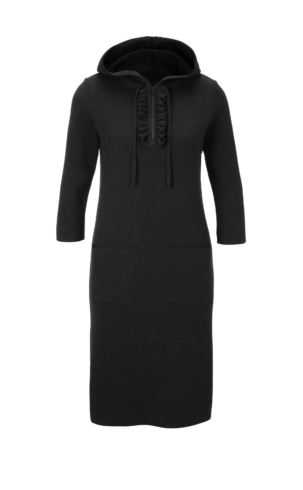 Kleid Strick Pulloverkleid schwarz Kleid Strick Pulloverkleid schwarz