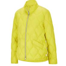 Designer-Übergangs-Steppjacke, zitronengelb Designer-Übergangs-Steppjacke, zitronengelb