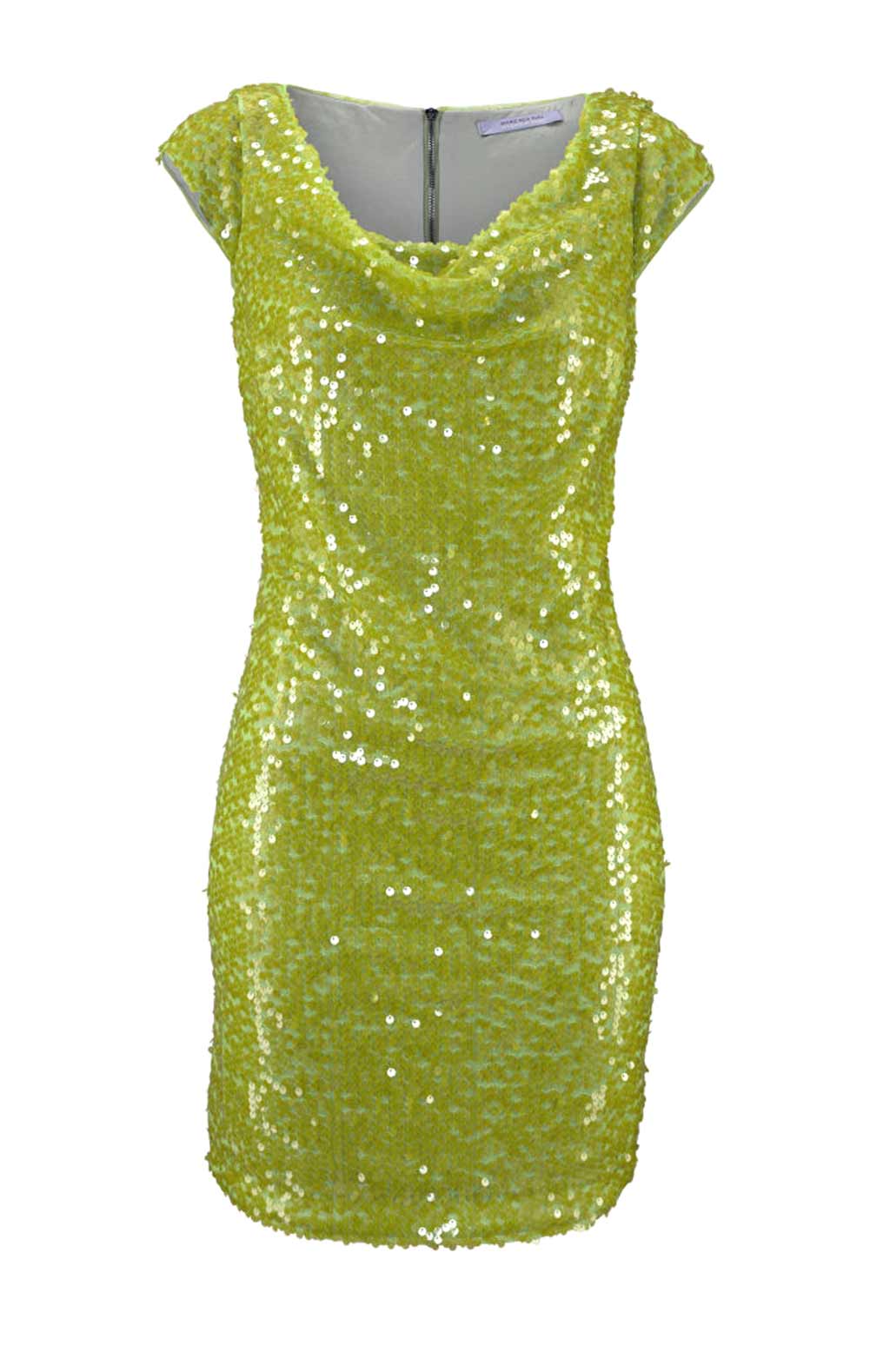 Paillettenkleid, grün von Marc New York Grösse 12 Paillettenkleid, grün von Marc New York Grösse 12