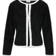 Damen Strickjacke von Heine schwarz-weiß Damen Strickjacke von Heine schwarz-weiß