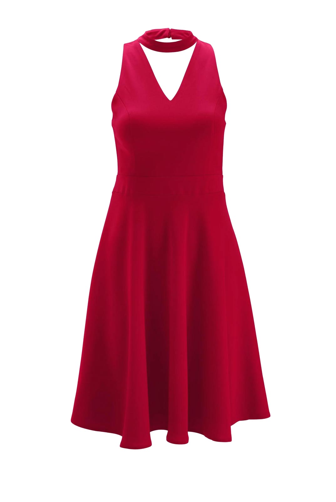 Damen Minikleid Kleid Rot Cocktailkleid 48 neckholder ärmellos V Ausschnitt Damen Minikleid Kleid Rot Cocktailkleid 48 neckholder ärmellos V Ausschnitt