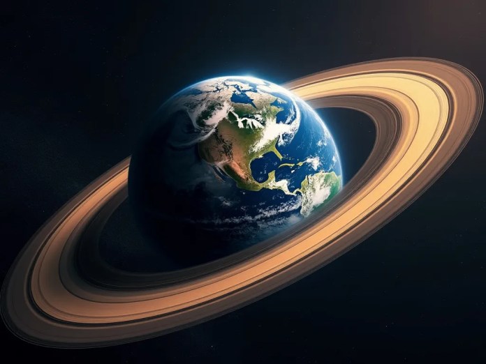 '' 466 million years'ago ': Earth had a ring system around it like Saturn' '' 466 million years'ago ': Earth had a ring system around it like Saturn'