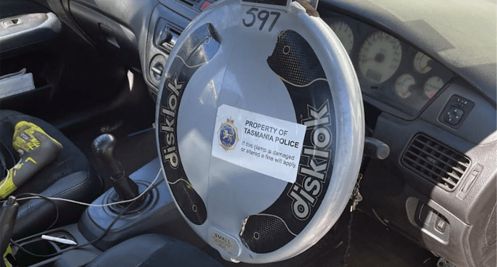 P-plater polices peculiar automobile clamp from cops: ''(* )reaches maintain it for 28 days ' P-plater polices peculiar automobile clamp from cops: ''(* )reaches maintain it for 28 days '