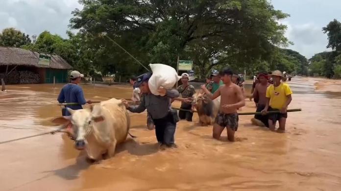 Post- tropical cyclone flash floodings batter Myanmar, with a minimum of 33 reported dead Post- tropical cyclone flash floodings batter Myanmar, with a minimum of 33 reported dead