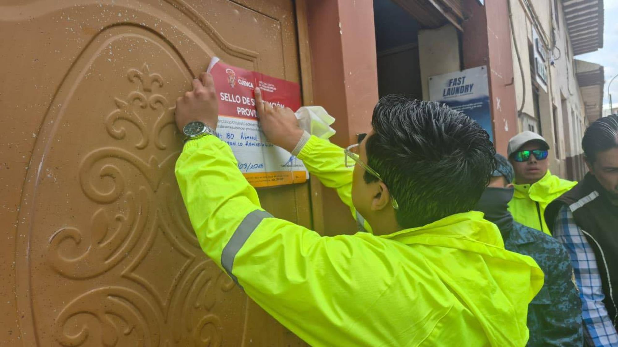 Clausuran casa de citas en el centro histórico de Cuenca Clausuran casa de citas en el centro histórico de Cuenca