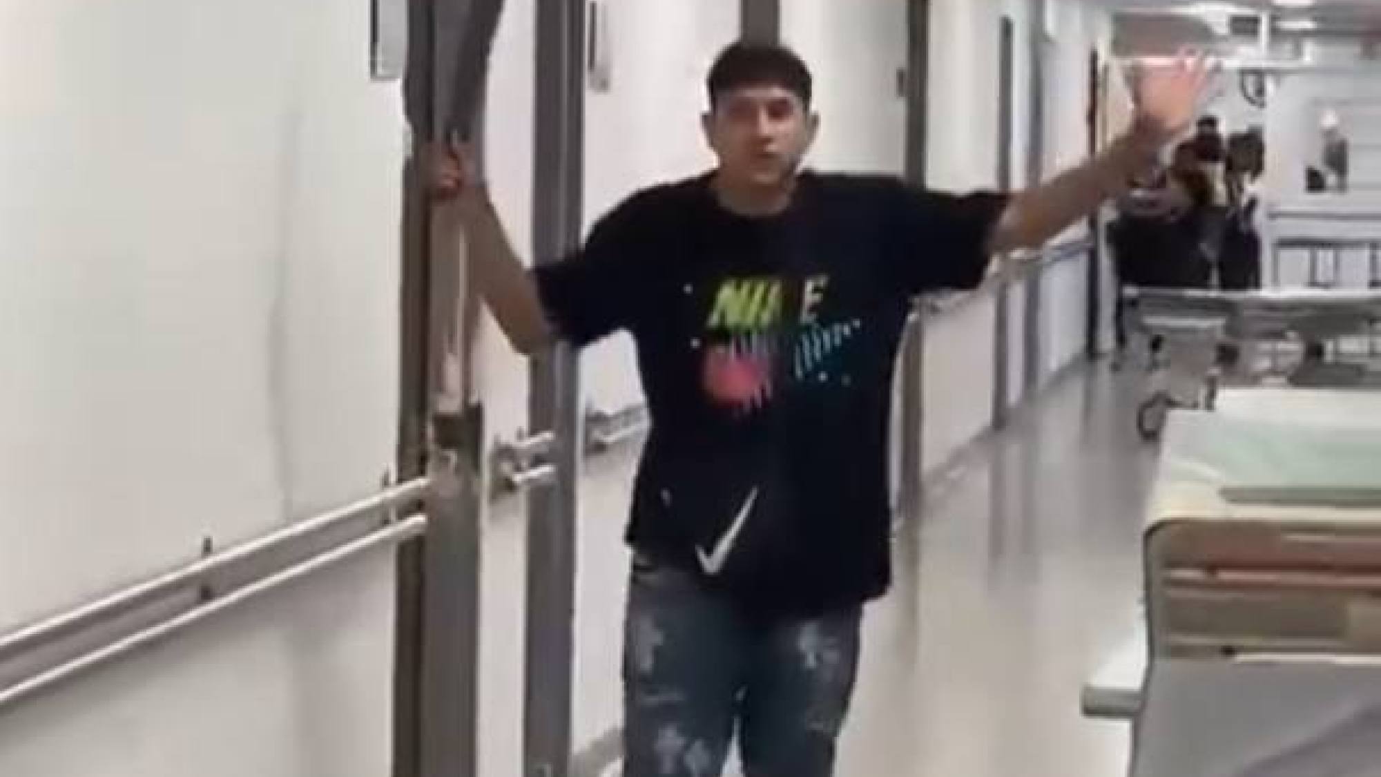 Hombre armado en hospital: policía colombiana lo neutraliza Hombre armado en hospital: policía colombiana lo neutraliza