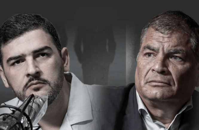 Correa vs Álvarez en redes sociales Correa vs Álvarez en redes sociales