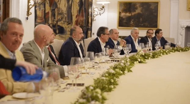 Presidente Noboa se reunió con inversionistas en Sevilla, España Presidente Noboa se reunió con inversionistas en Sevilla, España