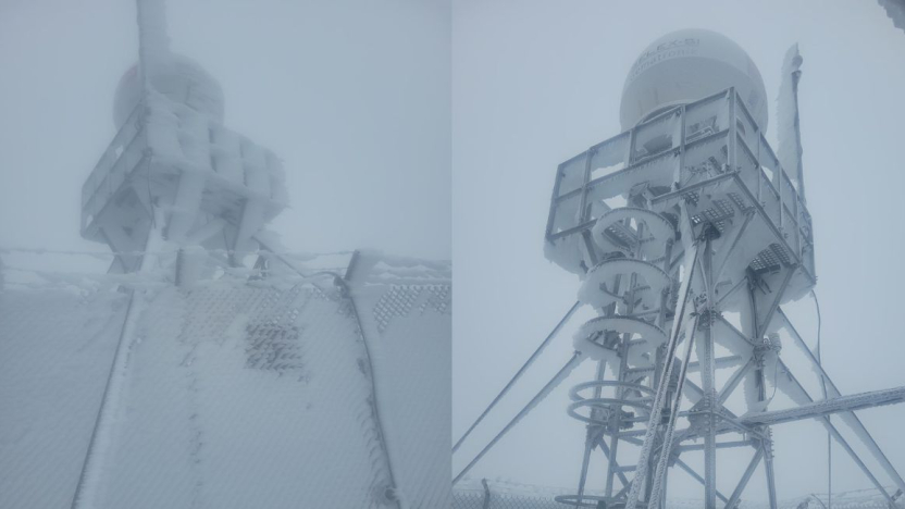 Frío extremo congela el radar meteorológico de Cuenca y causa estragos en Azuay Frío extremo congela el radar meteorológico de Cuenca y causa estragos en Azuay