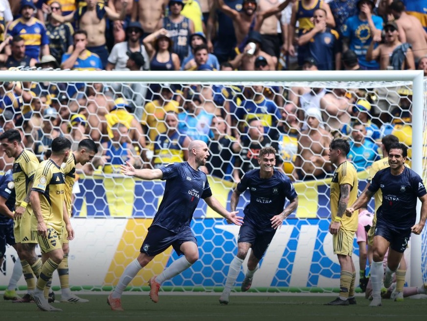 Christian Gray, profesor de educación física eliminó a Boca Juniors Christian Gray, profesor de educación física eliminó a Boca Juniors
