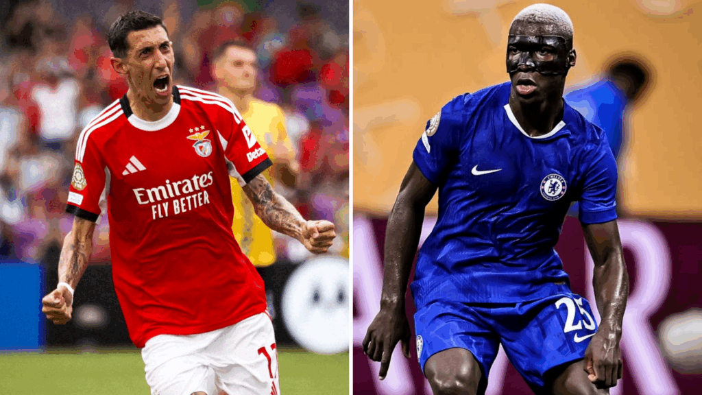 Di María y Caicedo protagonizan Benfica-Chelsea en Charlotte Di María y Caicedo protagonizan Benfica-Chelsea en Charlotte