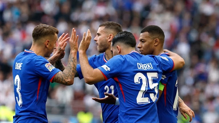 Francia se queda con el tercer lugar de la Liga de Naciones tras vencer a Alemania Francia se queda con el tercer lugar de la Liga de Naciones tras vencer a Alemania