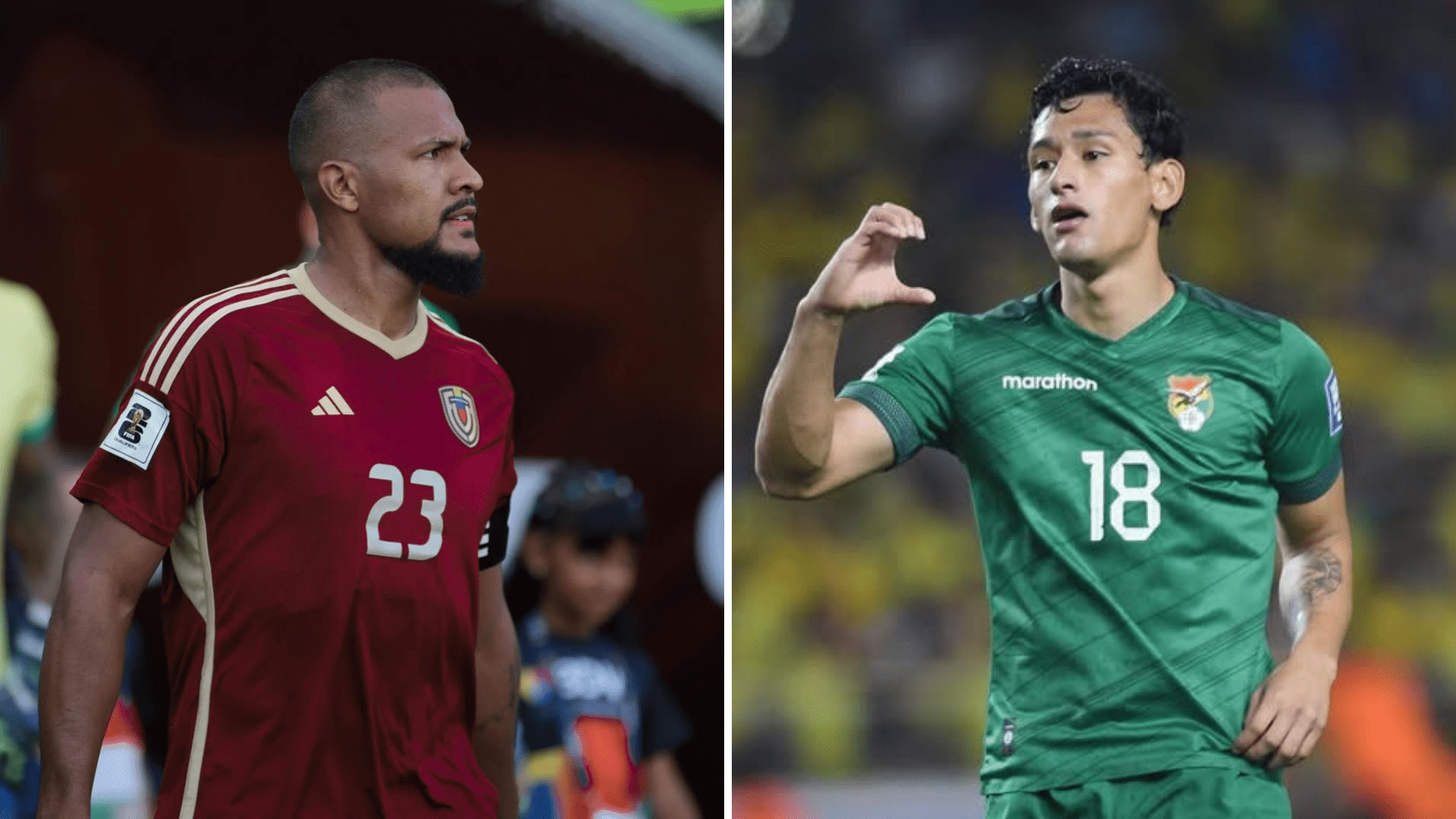 Venezuela y Bolivia se miden por el repechaje en las Eliminatorias Venezuela y Bolivia se miden por el repechaje en las Eliminatorias