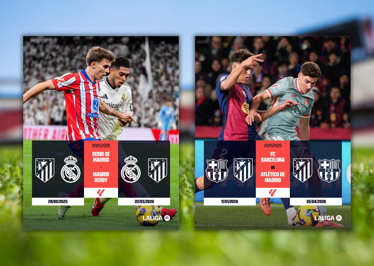 Definidos los partidos de inicio de LaLiga 2025/26 Definidos los partidos de inicio de LaLiga 2025/26